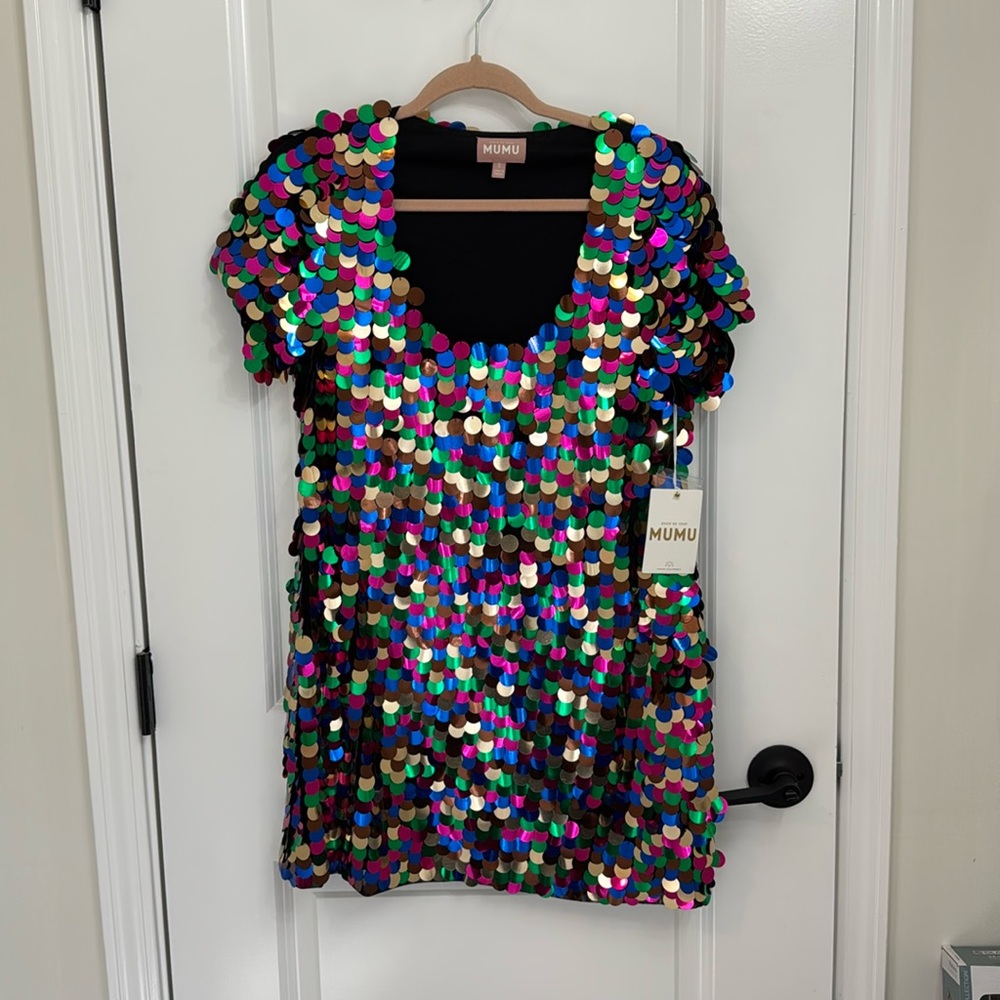 Show Me Your Mumu Sequin Mini Dress